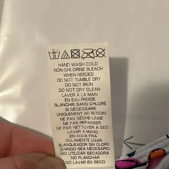 NWOT trina Turk caftan tunic beach swimsuit coverup lace up paisley pattern s XS - Picture 12 of 13